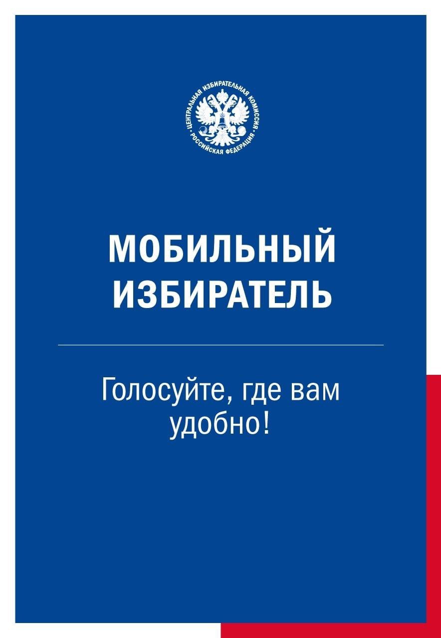 Мобильный избиратель. Голосуйте, где Вам удобно!.