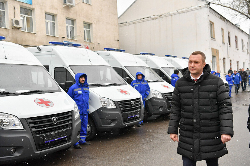 Красноармейский и Федоровский районы получили 4 новых автомобилей скорой помощи..