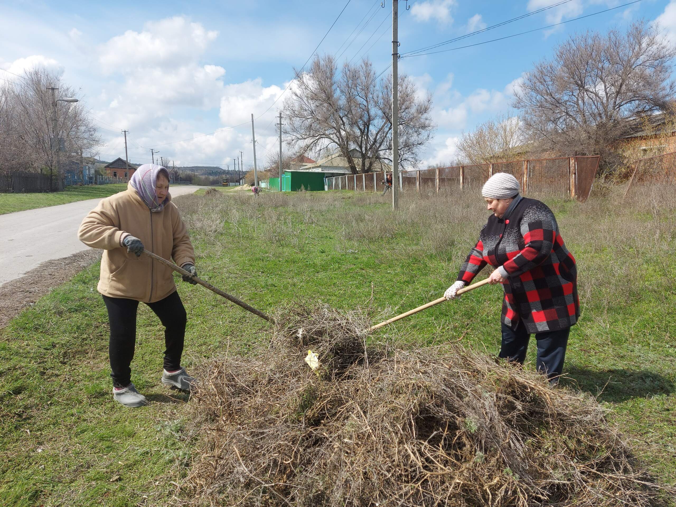 Месячник по благоустройству продолжается.