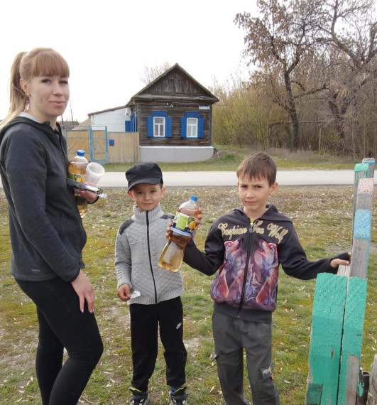 Акция "Сделаем свое село чистым!". Акция "Сделаем свое село чистым!".